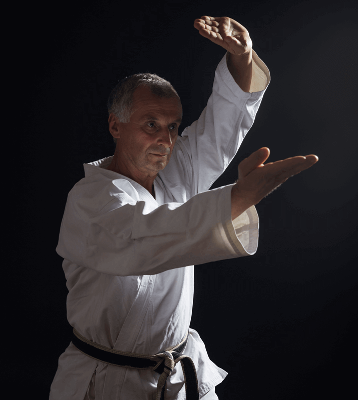 Martial Arts Lessons for Adults in Burlington NJ - Older Man