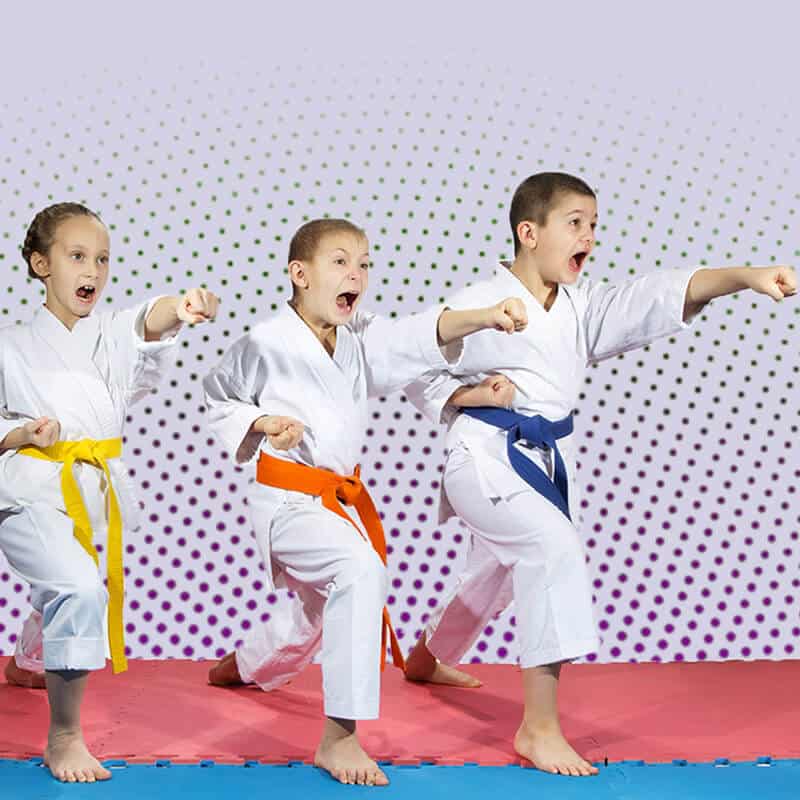 Martial Arts Lessons for Kids in Burlington NJ - Punching Focus Kids Sync