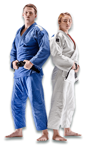Brazilian Jiu Jitsu Lessons for Adults in Burlington NJ - BJJ Man and Woman Banner Page