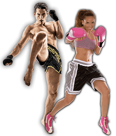 Fitness Kickboxing Lessons for Adults in Burlington NJ - Kickboxing Men and Women Banner Page