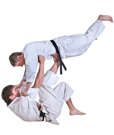 Brazilian Jiu Jitsu Lessons for Adults in Burlington NJ - BJJ Floor Throw Men